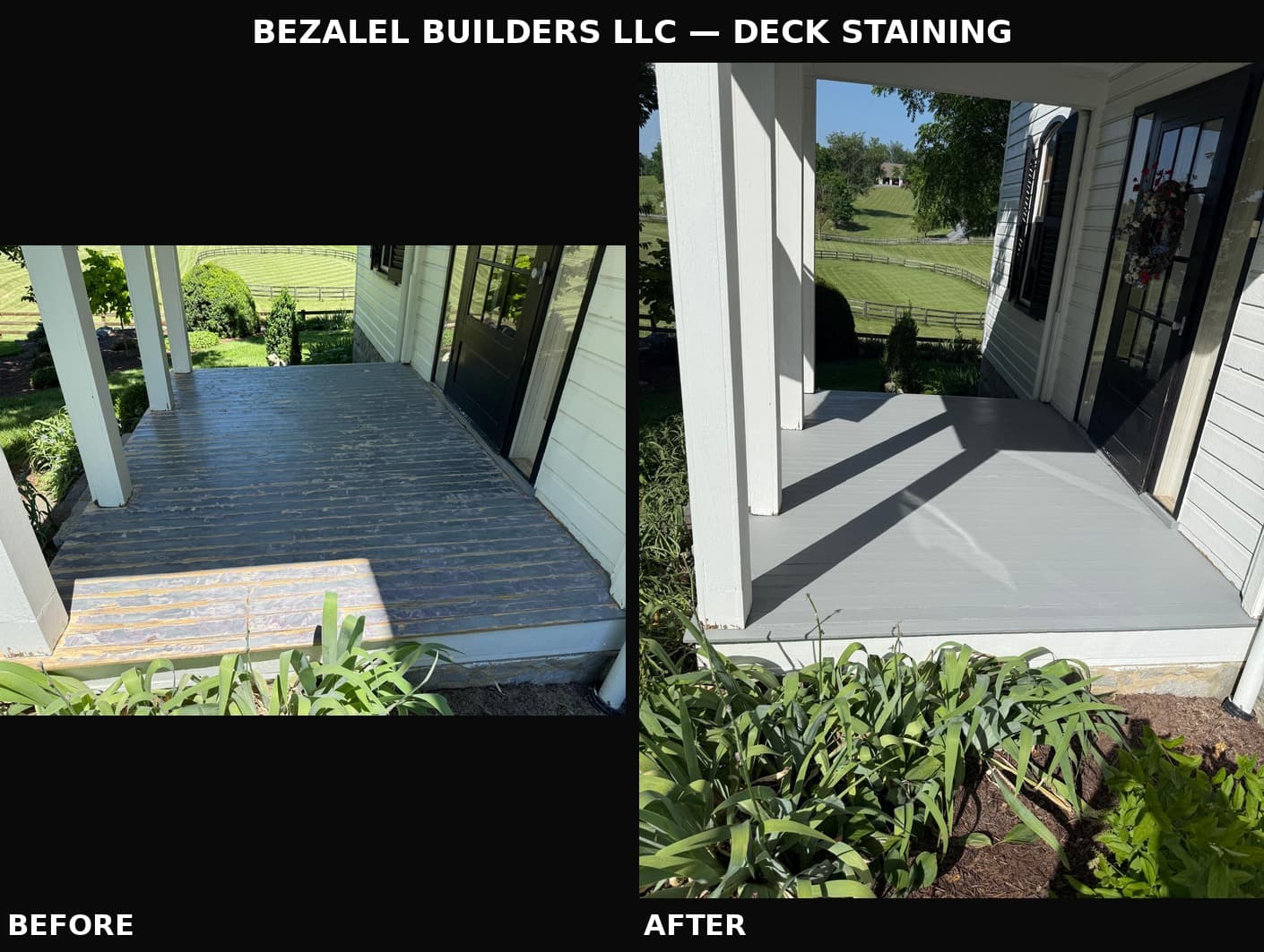 Deck Staining & Refinishing
