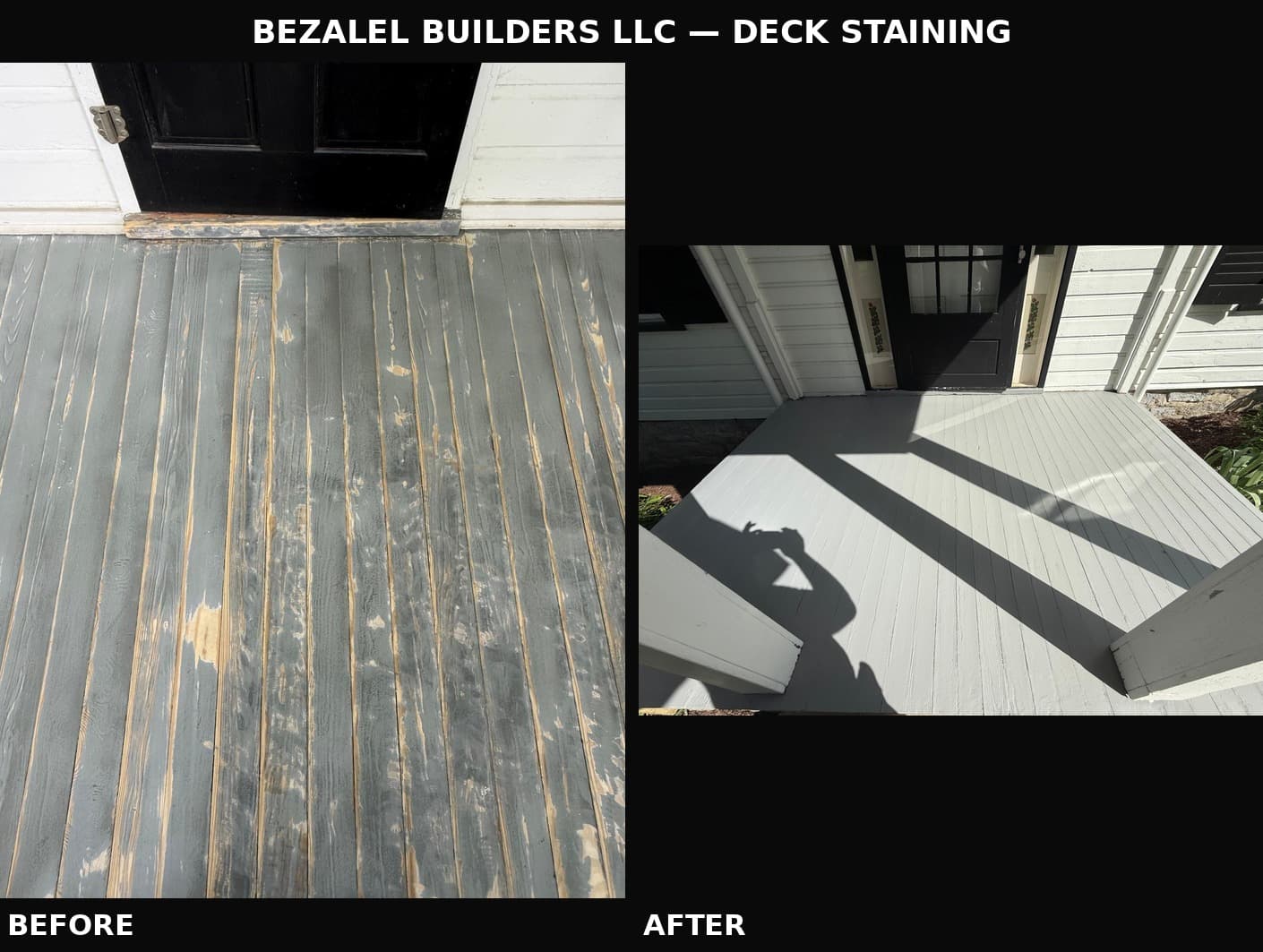 Deck Staining & Refinishing