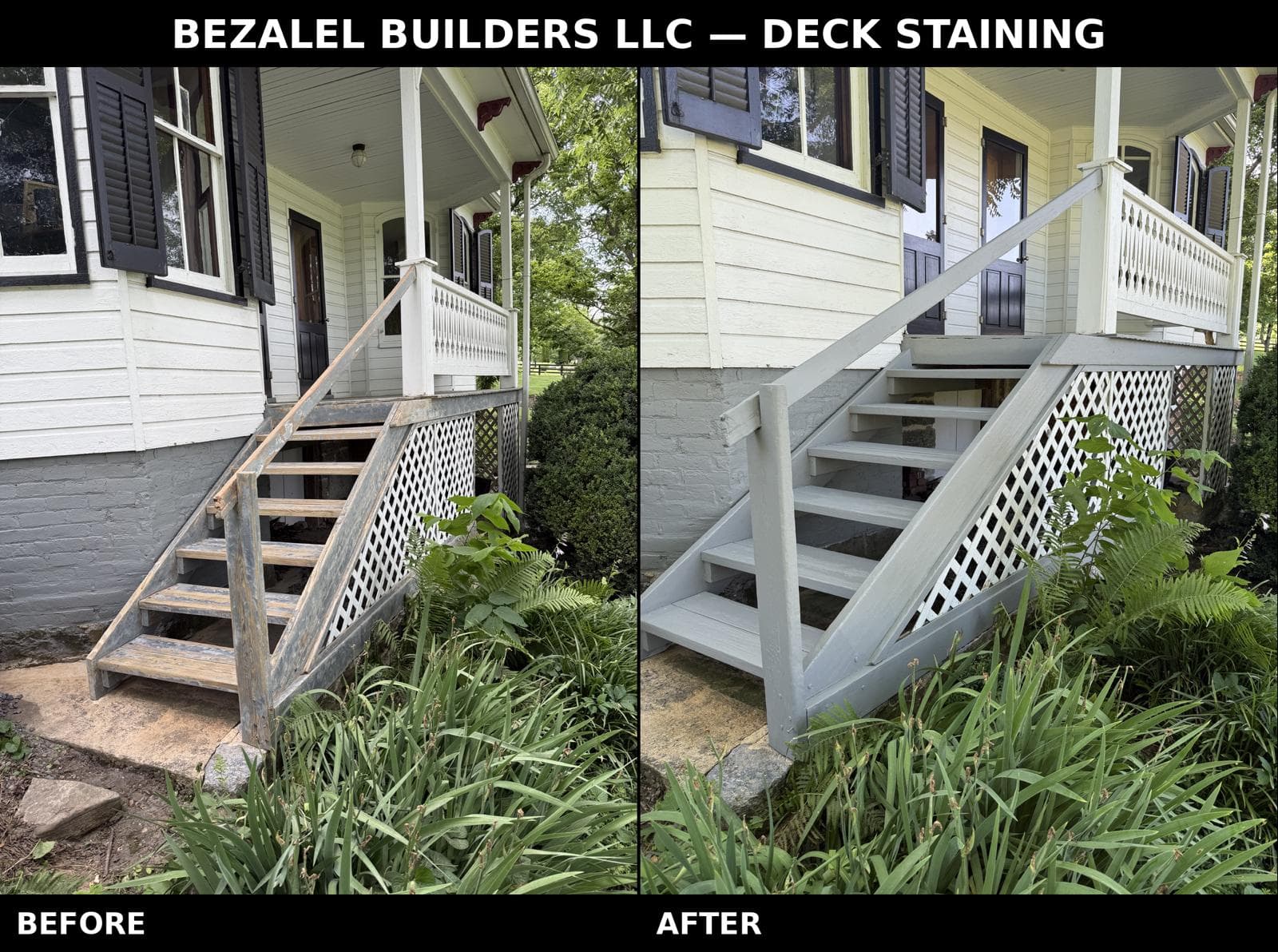 Deck Staining & Refinishing