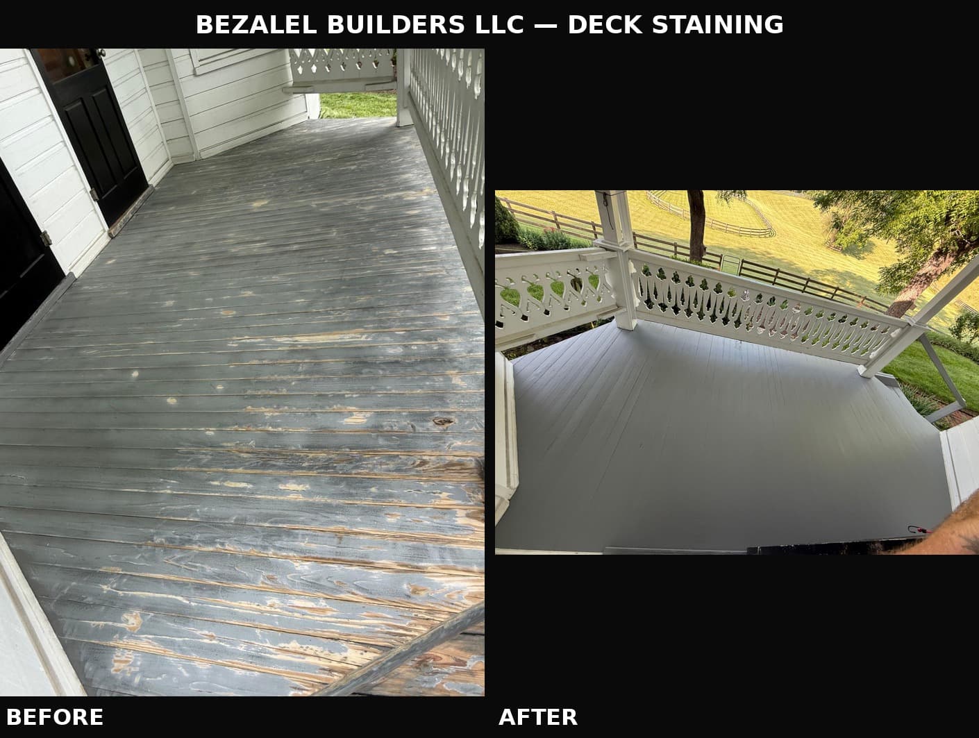 Deck Staining & Refinishing
