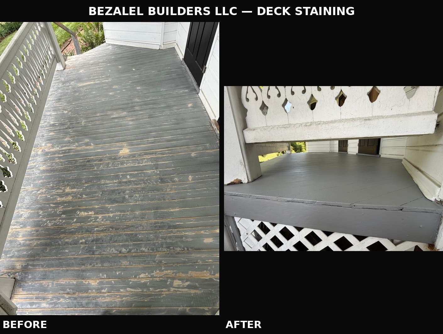 Deck Staining & Refinishing