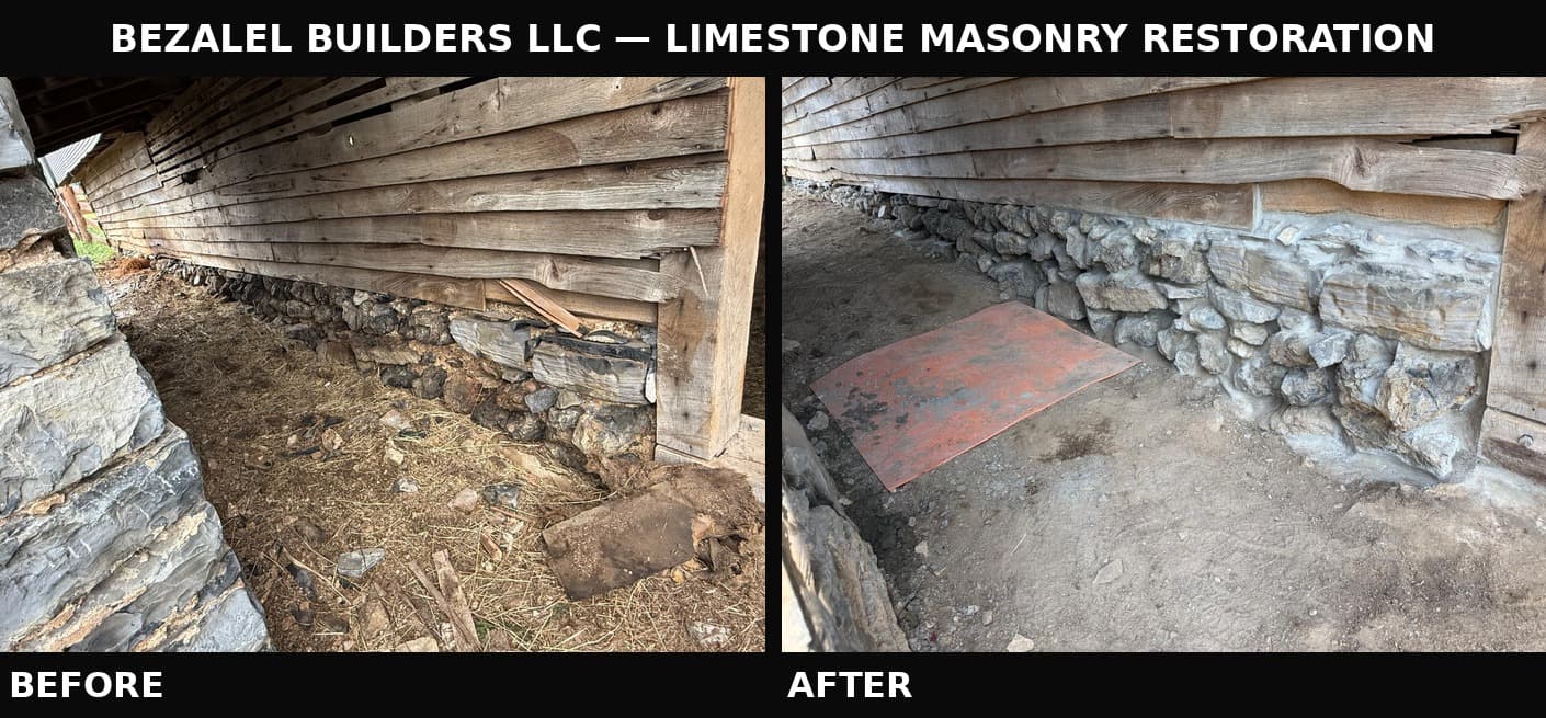 Limestone Masonry Restoration