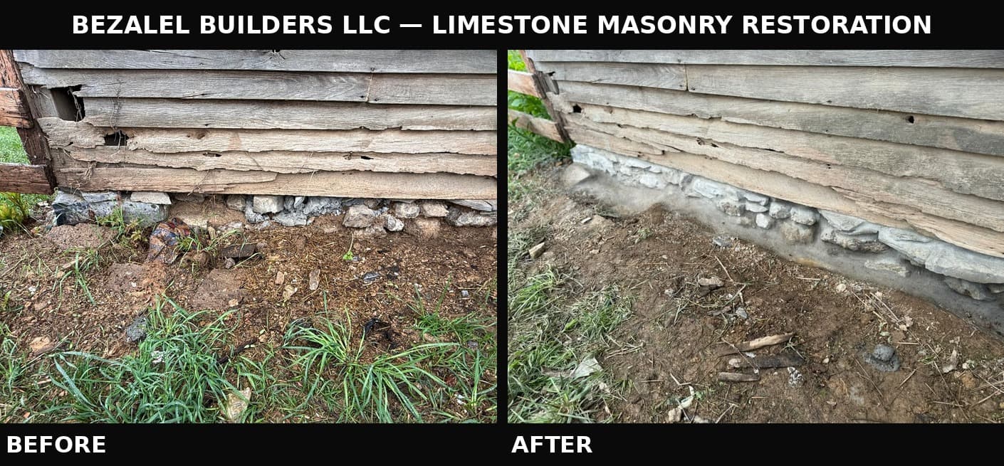 Limestone Masonry Restoration