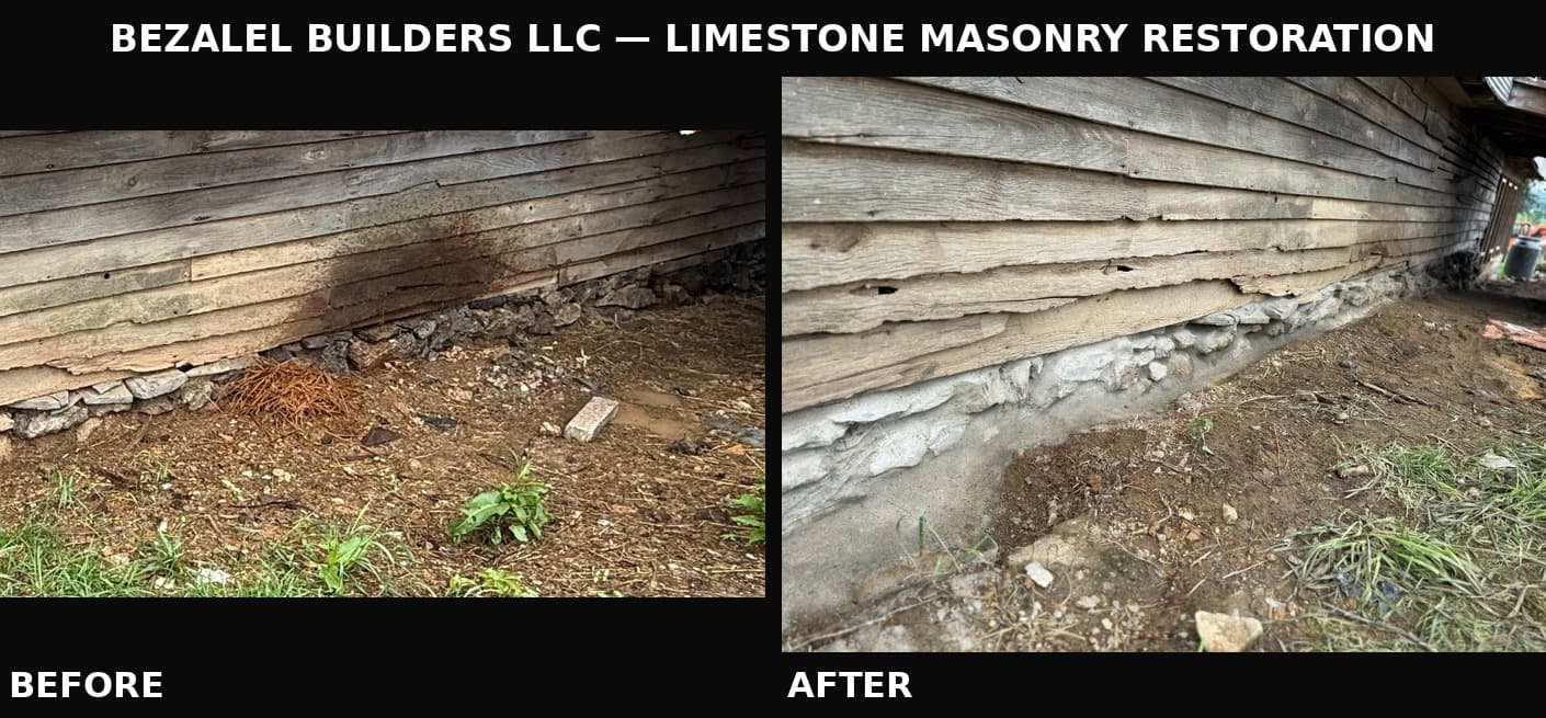 Limestone Masonry Restoration