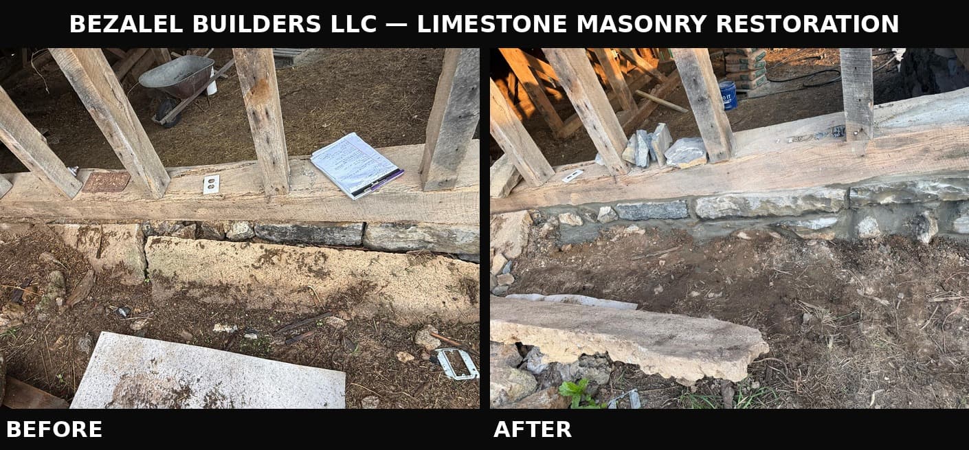 Limestone Masonry Restoration