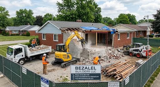 Demolition services by Bezalel Builders LLC